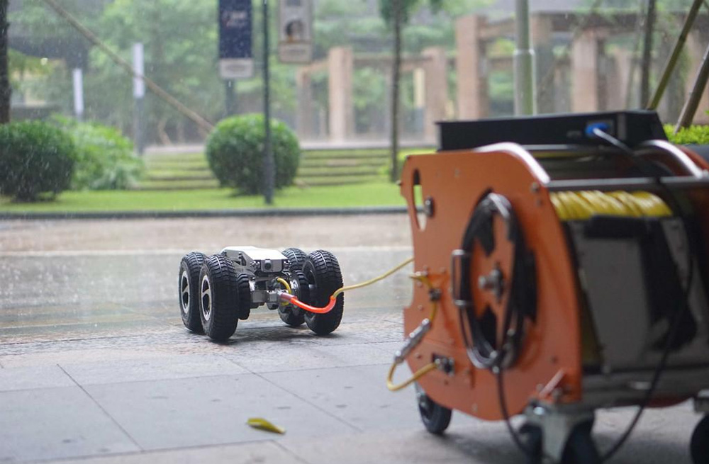 285东方城管道检测机器人